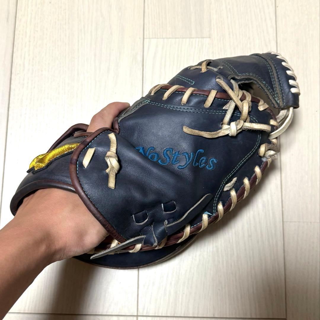 ミズノプロ軟式HAGAJAPANオーダーキャッチャーミット炭谷モデル