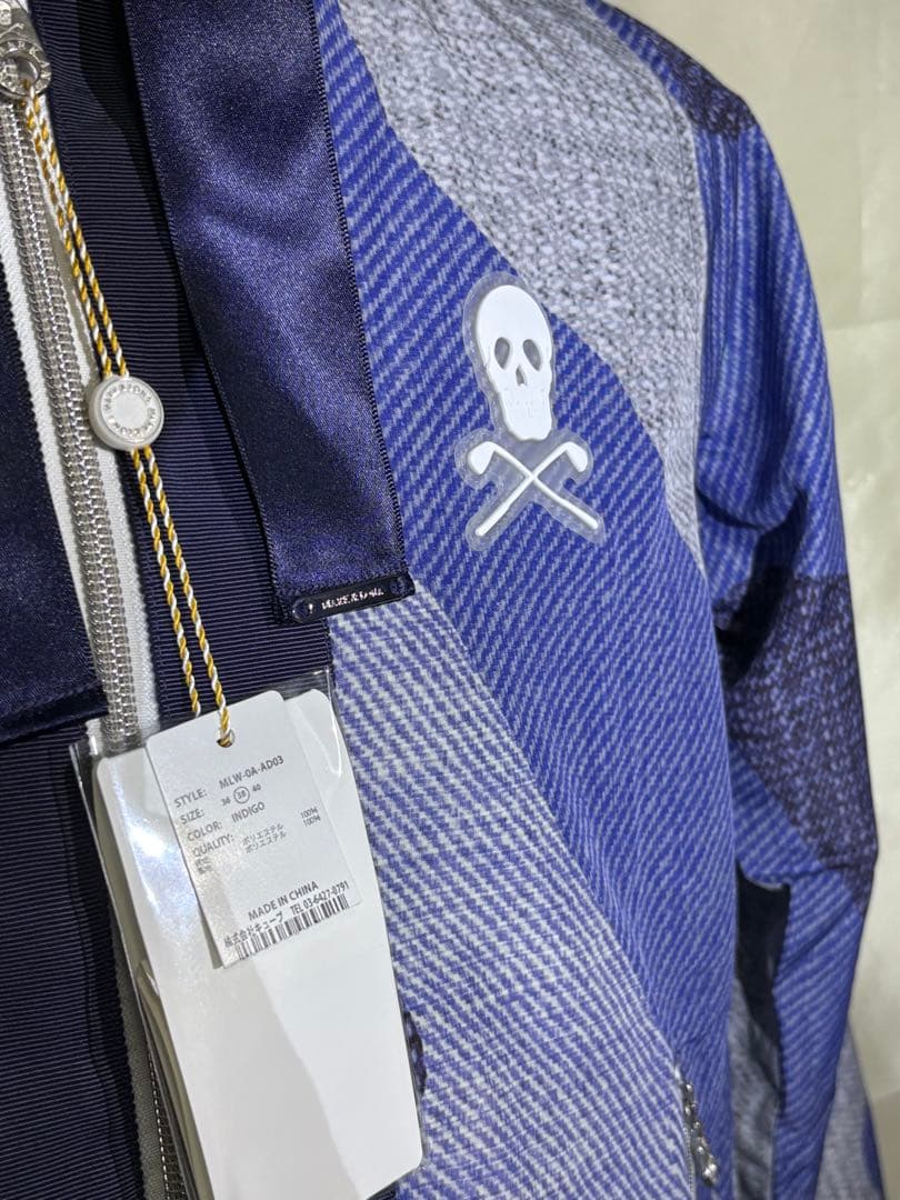 新品 タグ付 MARK&LONA レディースゴルフ 撥水ブルゾン M ゴルフ