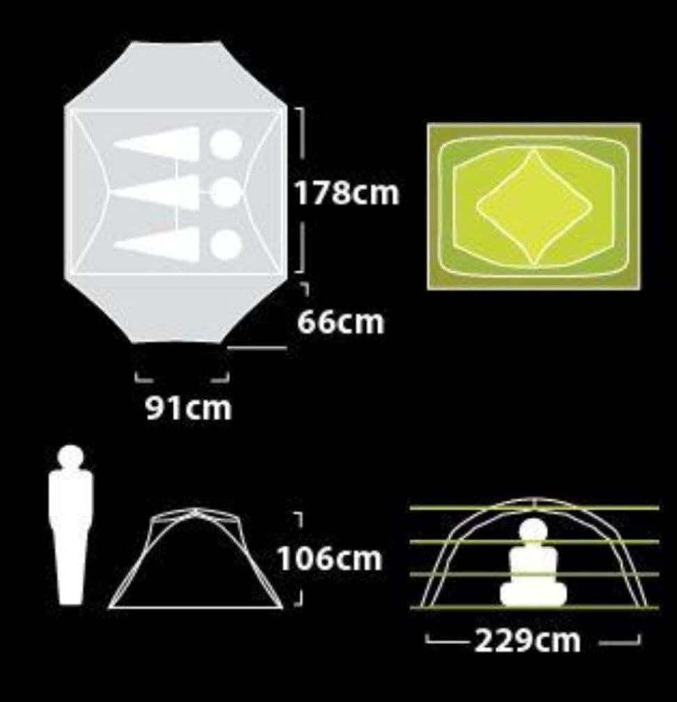 NEMO DAGGER OSMO 3P テント