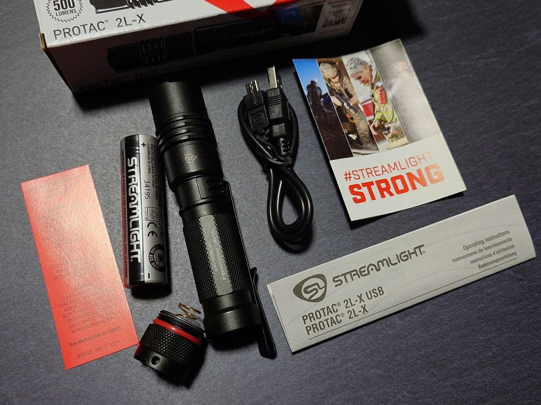 STREAMLIGHT PROTAC 2L-X USB 懐中電灯