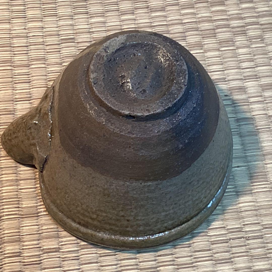 唐津片口茶碗　時代もの