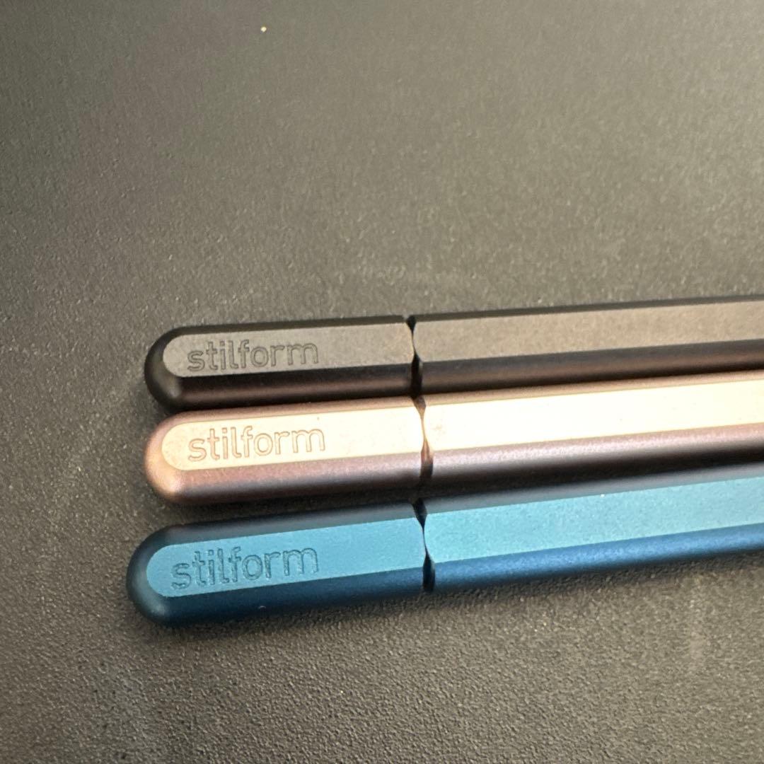 筆記具 stilform ARC aluminum black Rose Blue