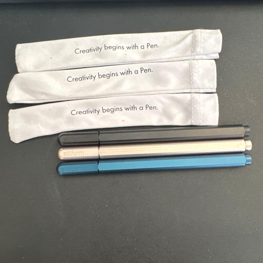 筆記具 stilform ARC aluminum black Rose Blue