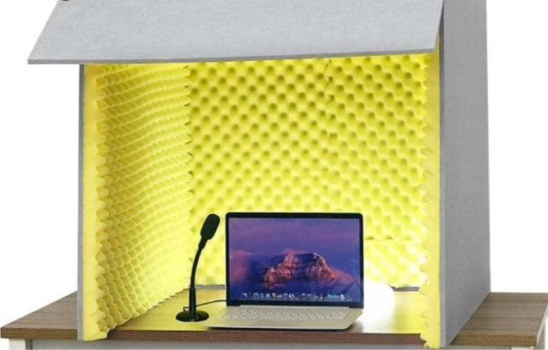 防音室 防音ボックス テレワークリモートワーク 簡易防音室 吸音材 防音ブース