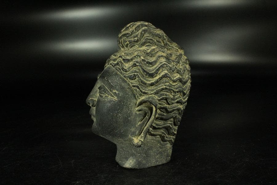 仏教美術 ガンダーラ仏頭(K-XA903)