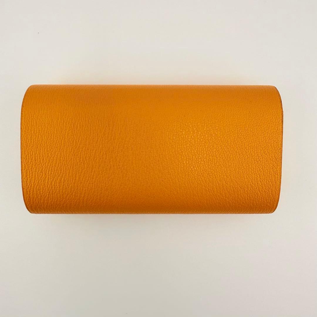 エルメス カイエルーレ シェーブル ロールノート ◯X刻印