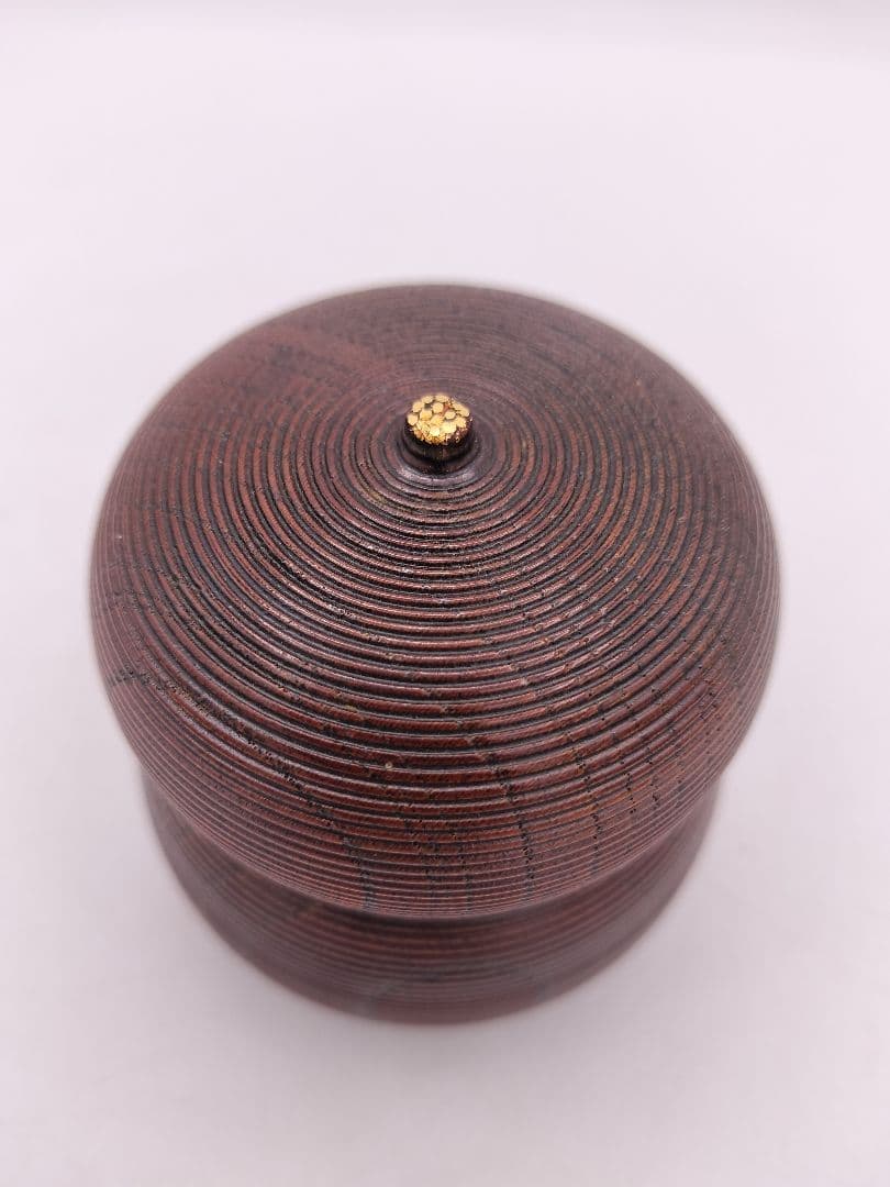 c590 棗 瓢茶器 﨔 源氏車蒔絵 加賀 赤地宗春 木箱 茶道具 古物