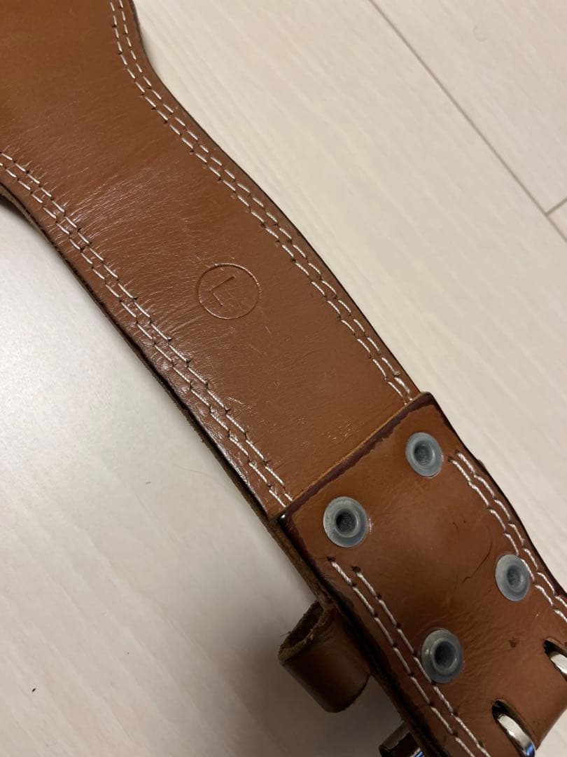 GOLD'S GYM プロレザーベルト Lサイズ