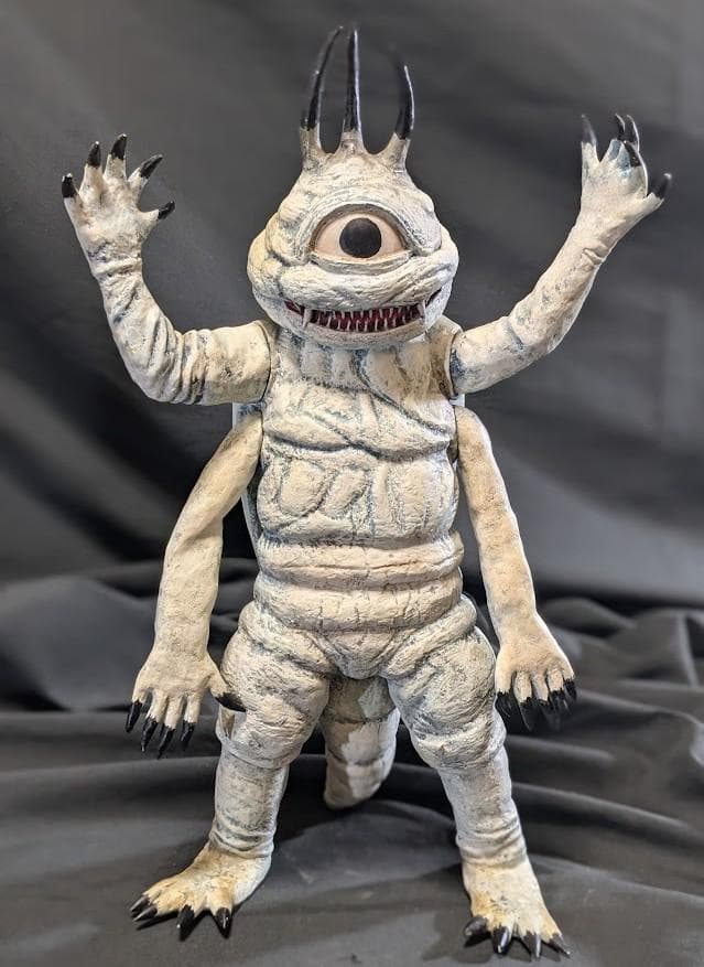 バクラー「スペクトルマン」登場怪獣（マーミット）塗装済完成品ビニパラ金剛