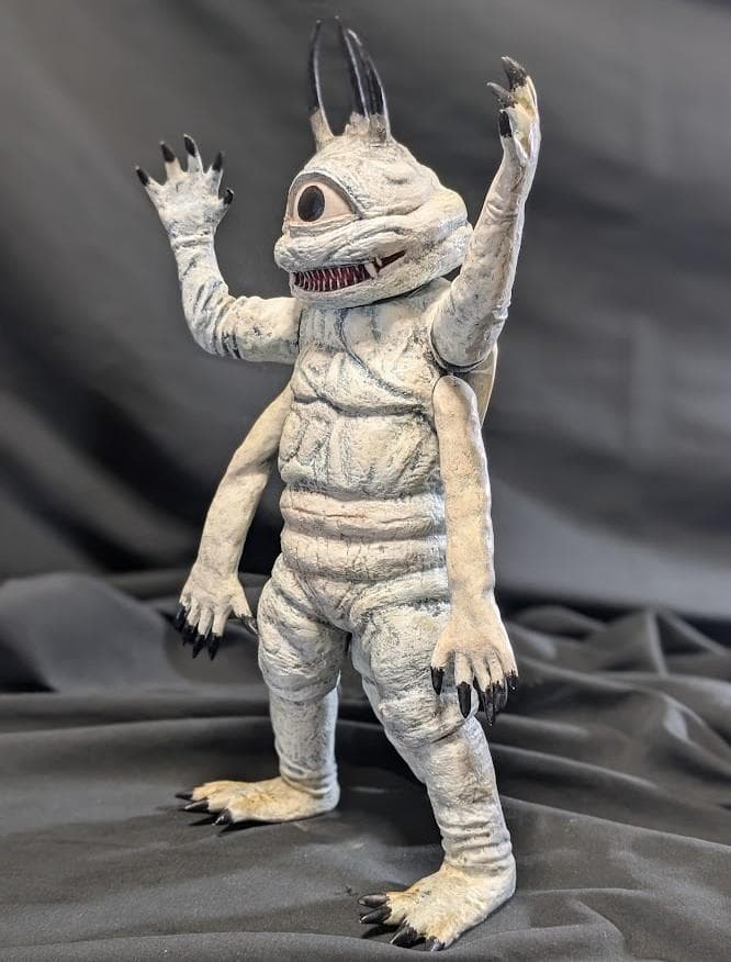 バクラー「スペクトルマン」登場怪獣（マーミット）塗装済完成品ビニパラ金剛