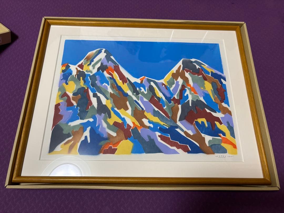 ジェリー鵜飼　額縁アート