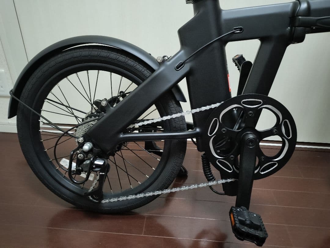 【美品】ERWAY A02 電動自転車ブラック 付属品付き