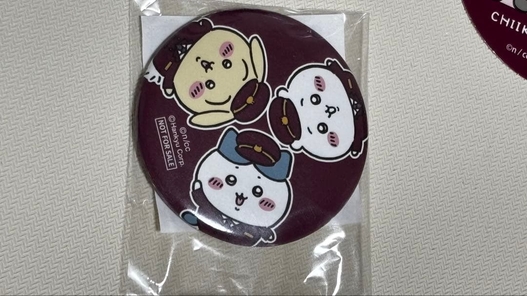 ちいかわ×阪急電車コラボマスコット (ちいかわ うさぎ ハチワレ 3種)タグ付き