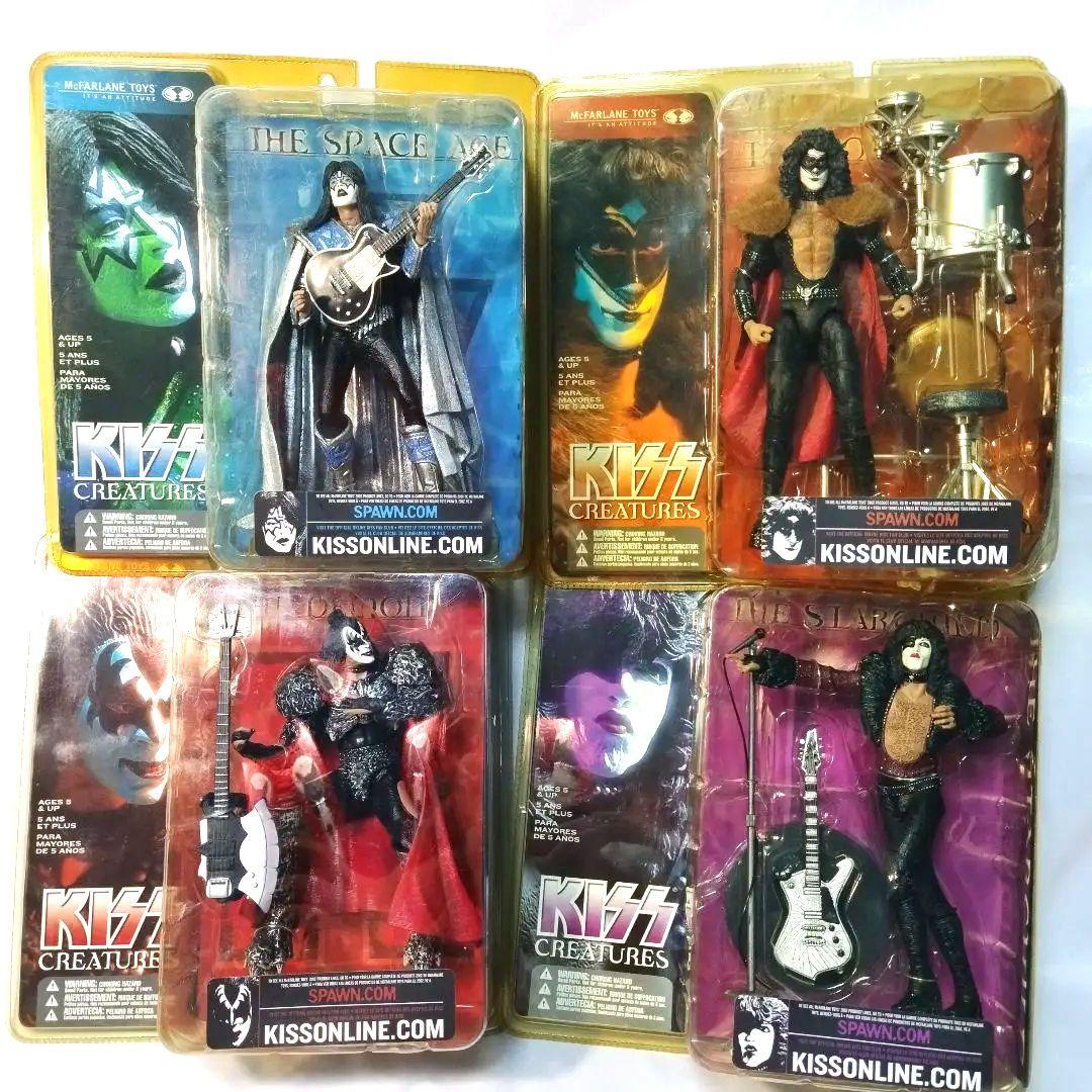 2002 KISS CREATURES フィギュア 4体セット未開封品