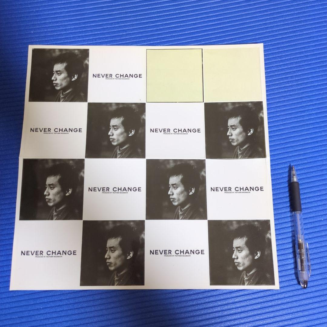 長渕剛　NEVER CHANGE ステッカー