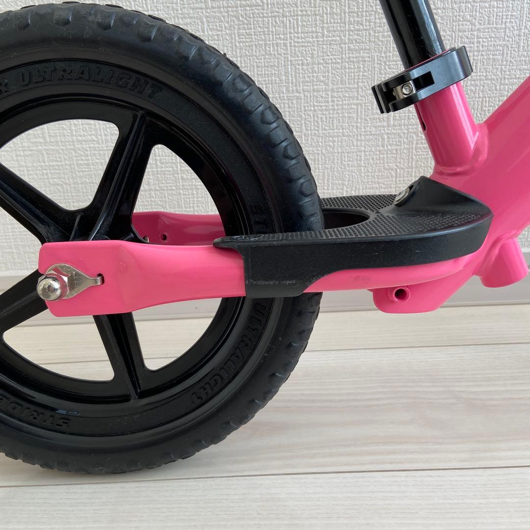✨美品✨ストライダー 12/スポーツ/ピンク/キッズ/キックバイク/自転車