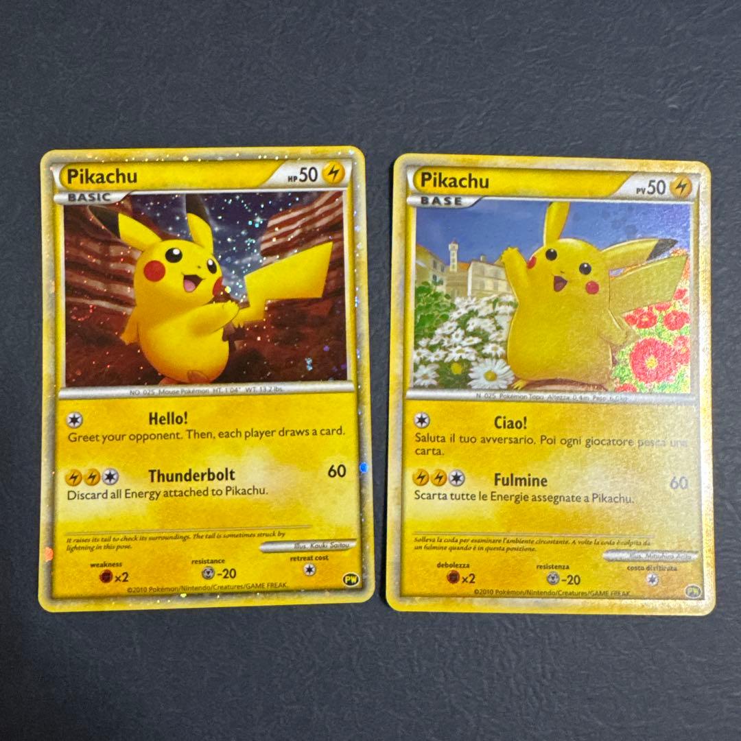 2010 ピカチュウワールド PW セブンイレブン•ポケモンセンター　9枚セット