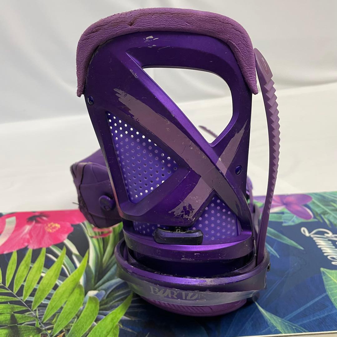 NEVERSUMMER ONYX 144cm バートンスノーボード　６点セット