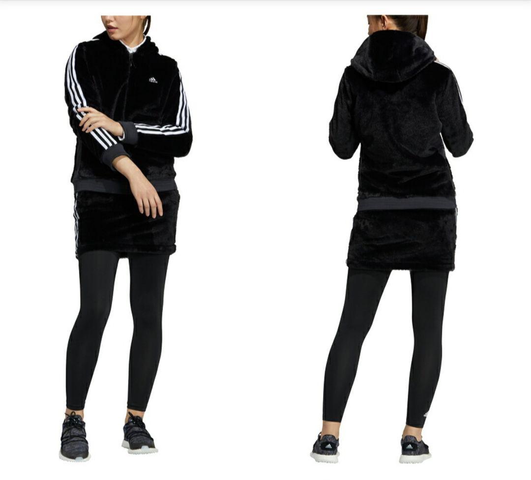 adidasgolfスリーストライプスフリースセットアップ+タイツセット L