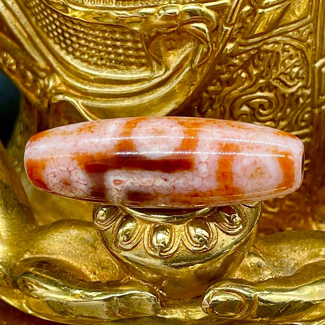 九眼天珠 風化紋 s703 老天珠 天眼石