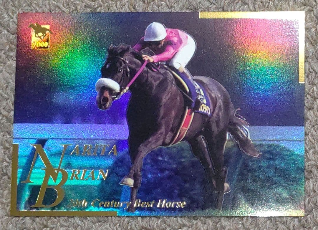 ナリタブライアン特製カード(キャンペーン当選品)