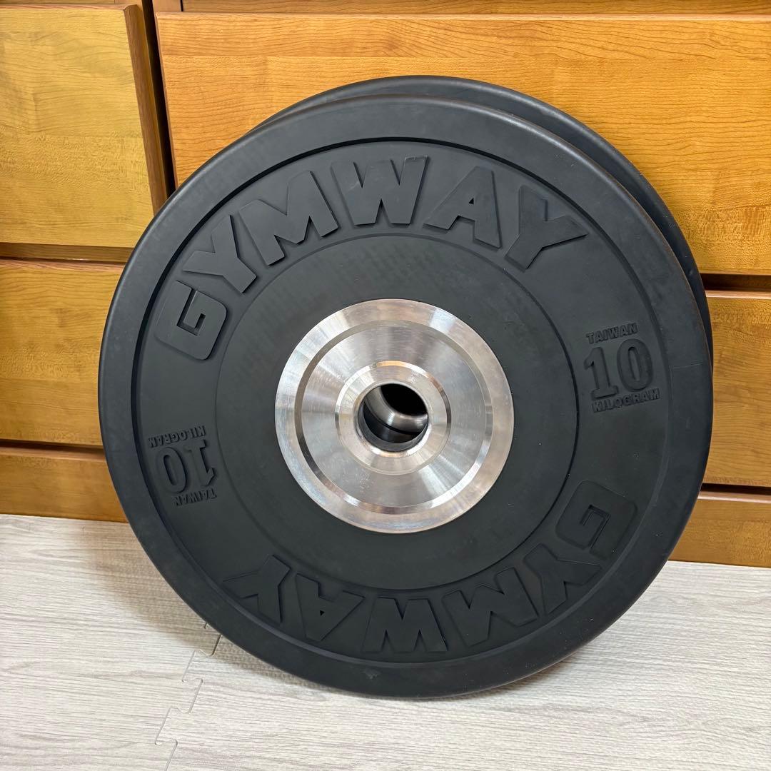 GYMWAY 10kg ダンベルプレート 1枚②