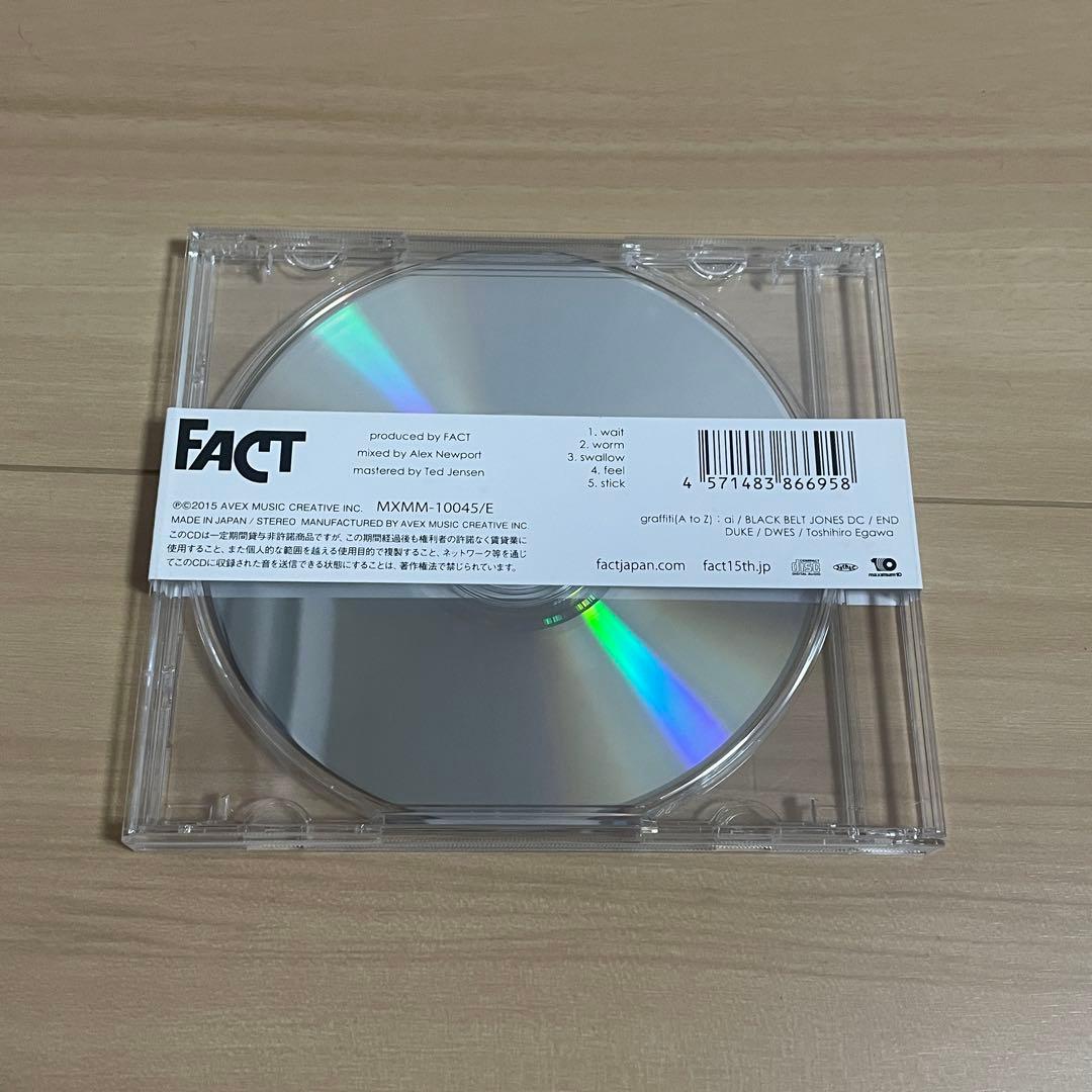 FACT Tシャツ ゲリラ配布EP CD co3能面