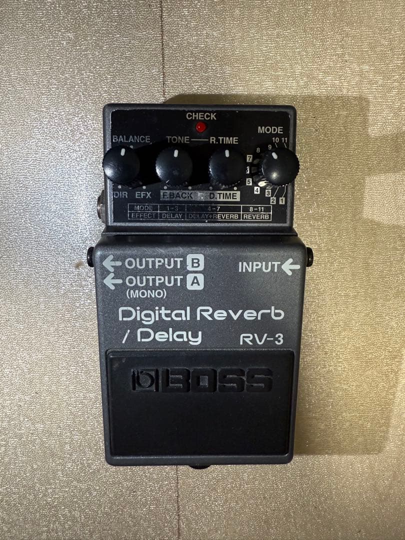 ギター BOSS RV-3 Digital Reverb / Delay