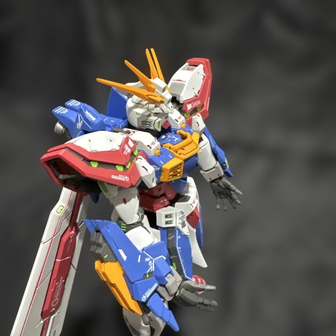 FAT CAT 1/100 拡大RG ゴッドガンダム　塗装完成品　海外製