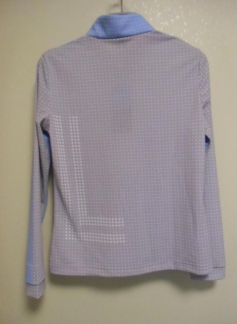 【新品、最終処分値】LANVIN SPORTレディースジップアップシャツ