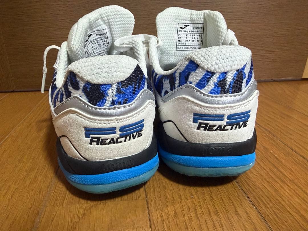 Joma ホマ FS Reactive インドア フットサル 27.5cm