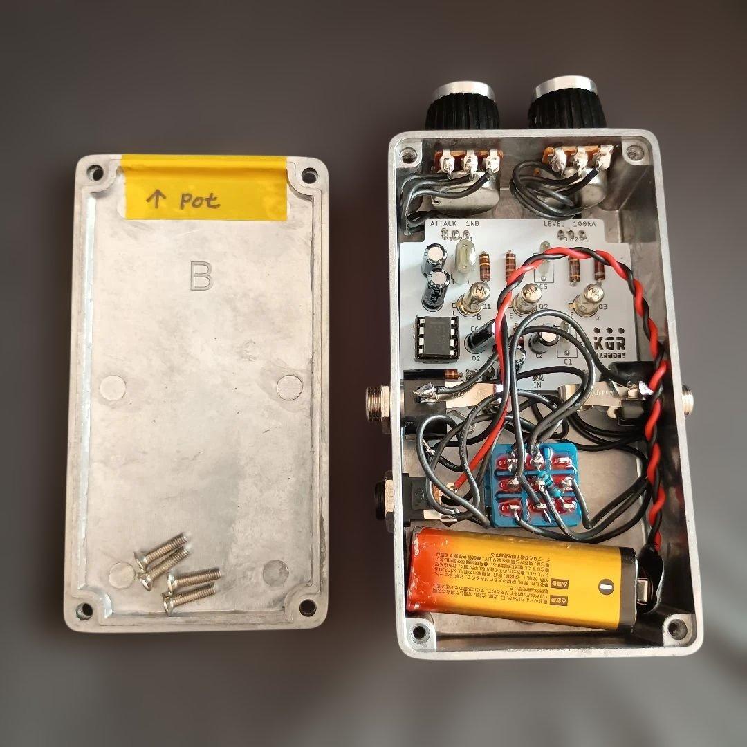 Tone Bender MKII ハンドメイドクローン ゲルマニウムファズ