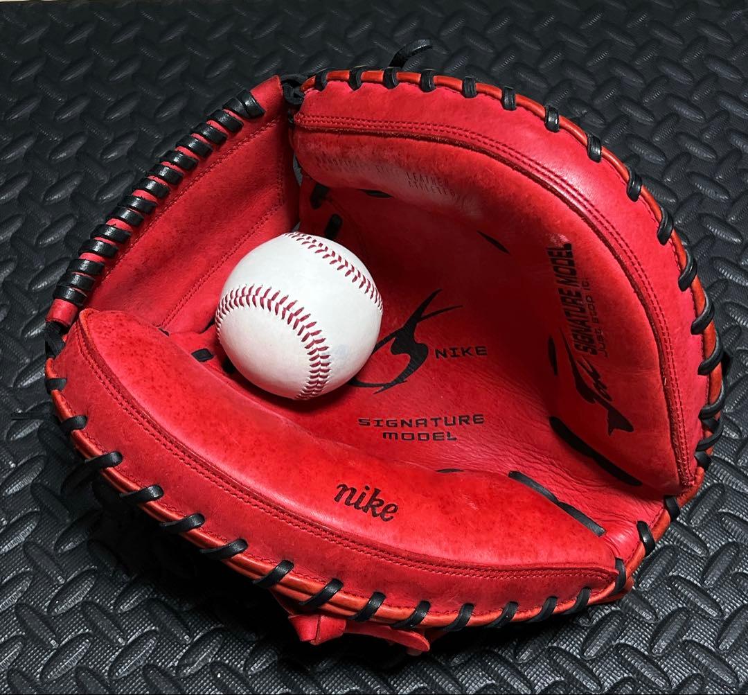 ナイキ NIKE 軟式 キャッチャー ミット 城島健司モデル
