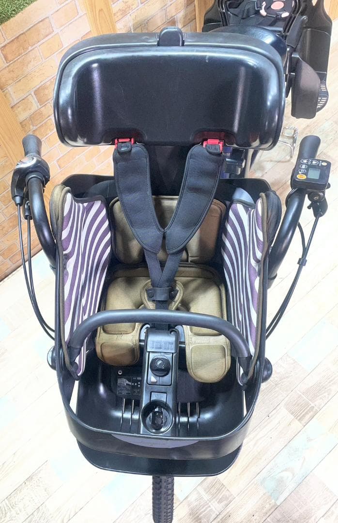 2018ネイビー 超大容量 パナソニック 子供乗せ電動アシスト自転車 H3328