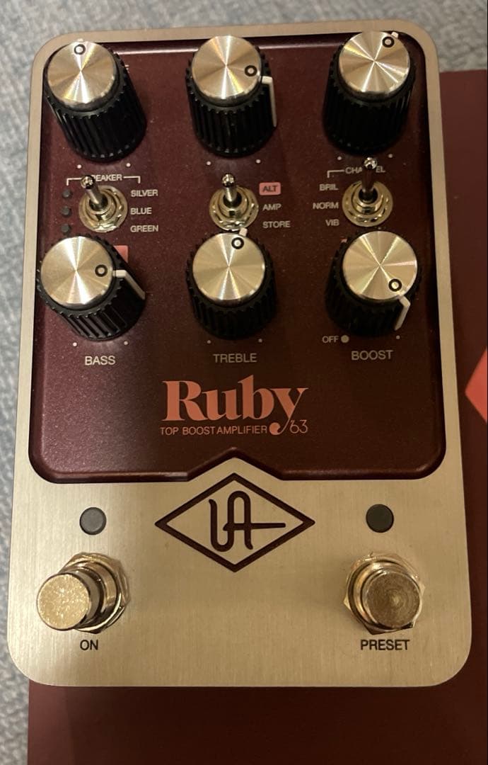 ギター UAFX RUBY