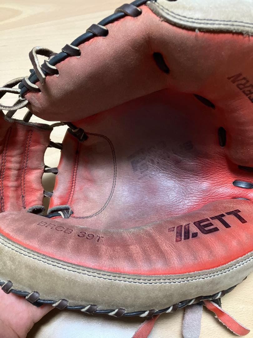 ZETT プロステイタス　軟式　キャッチャーミット