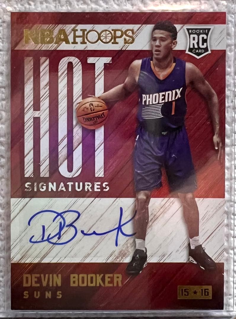 その他 Devin Booker RC auto panini hoops