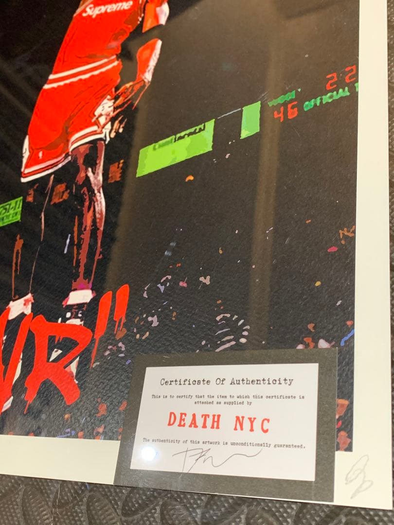 SOLD完売！ DEATHNYC  世界限定100枚 マイケルジョーダン AIR