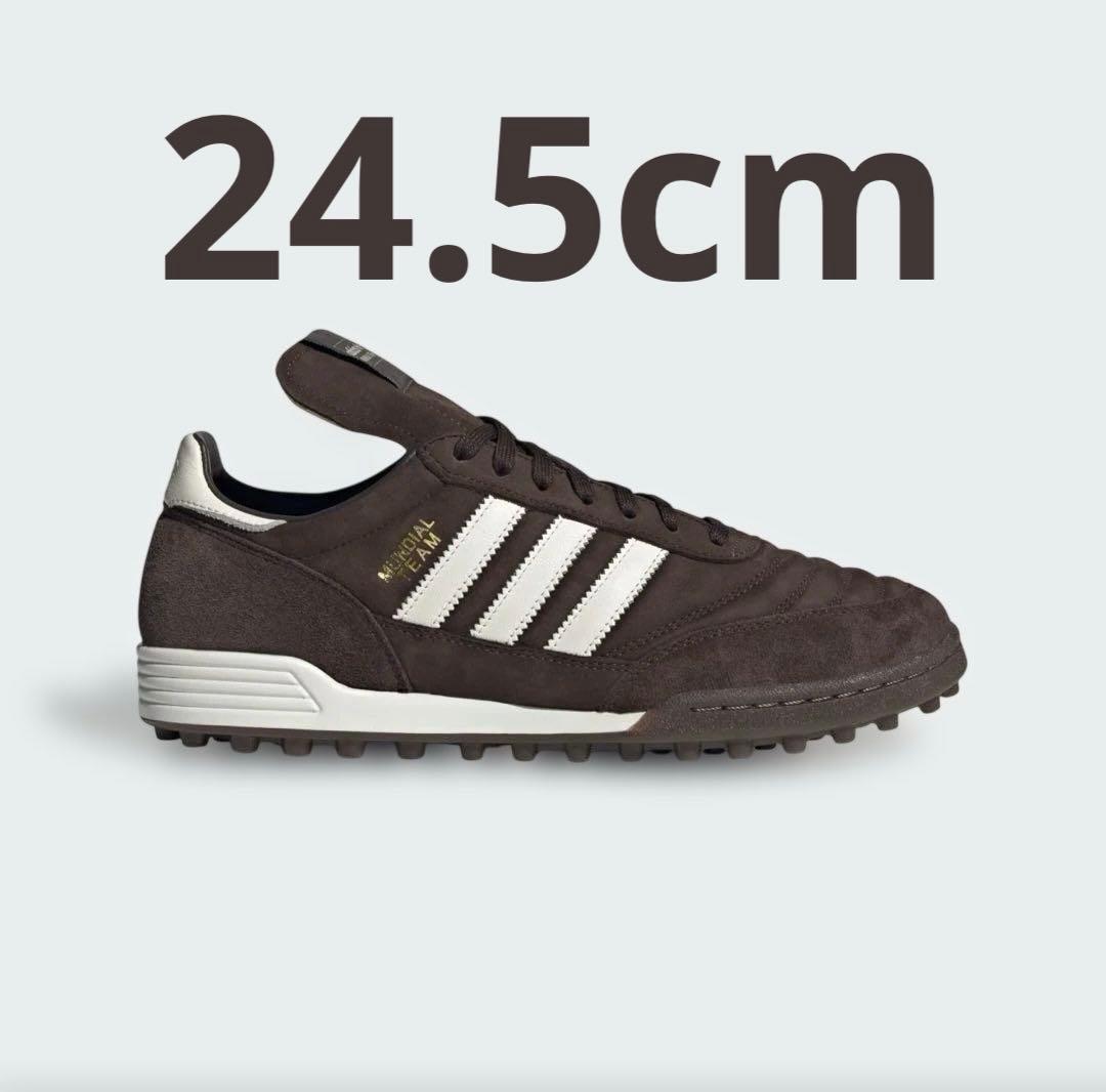 24.5cm アディダス　ムンディアルチーム　ブラウン