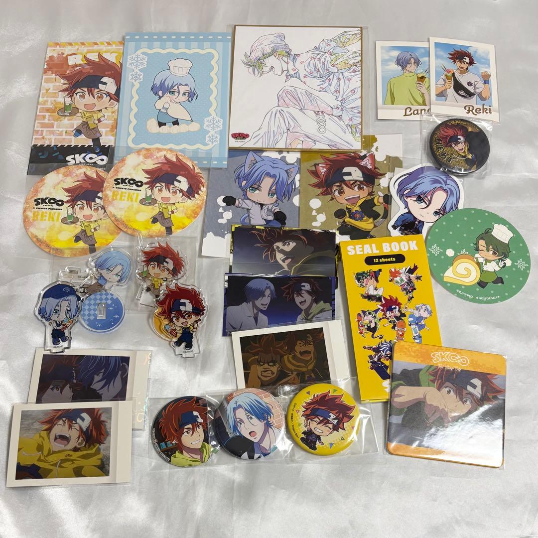 SK∞ エスケーエイト DVD おまんじゅう 特典 缶バッジ 色紙 アクスタ