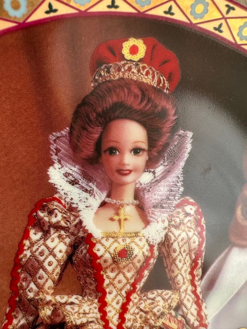 1997年バービーBarbieヴィンテージ 皿プレート限定コレクション