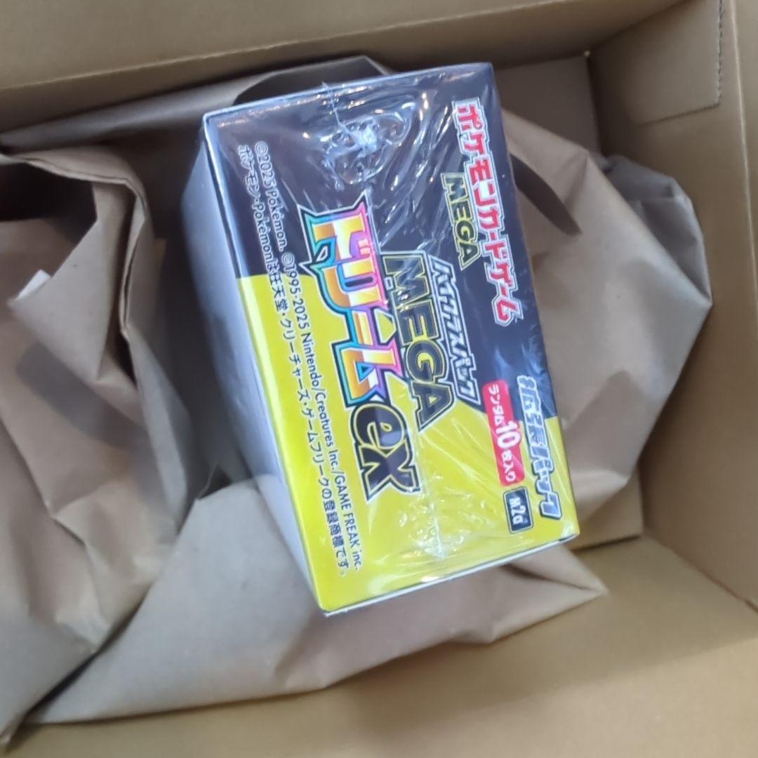 ポケモンカードゲーム MEGA ドリームex 1ボックス/10パック入
