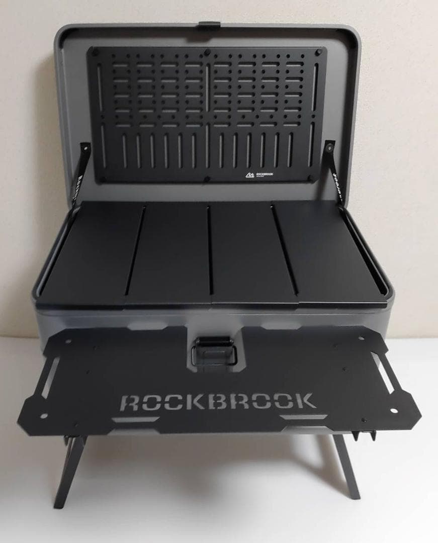 新品送料込み　50L アルミコンテナ　フルカスタム　アッシュ　キャンプ