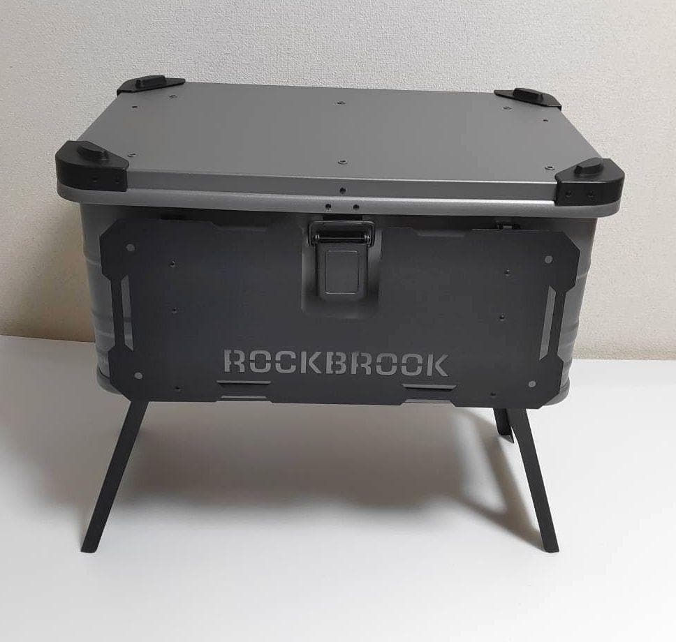 新品送料込み　50L アルミコンテナ　フルカスタム　アッシュ　キャンプ