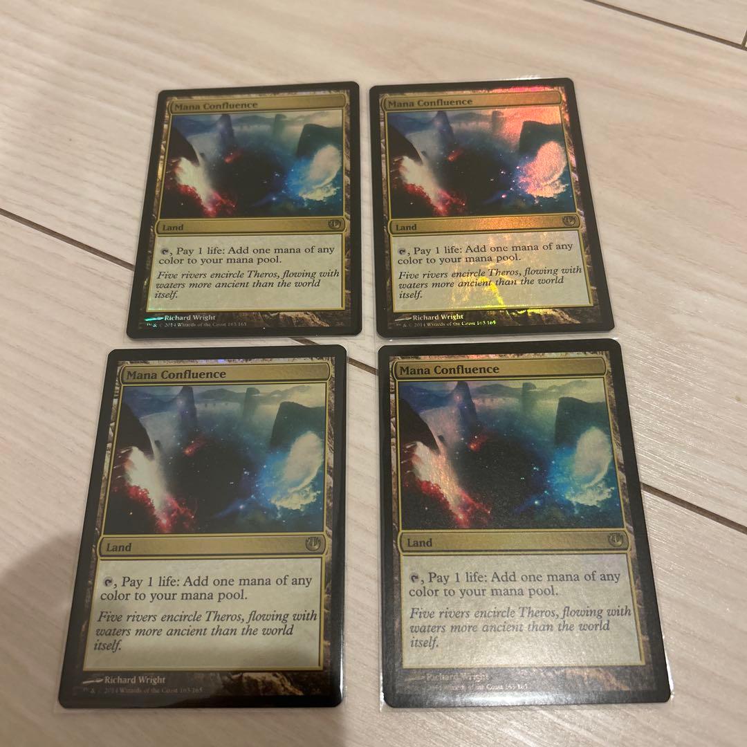 MTG foil 《マナの合流点》[JOU] 4枚