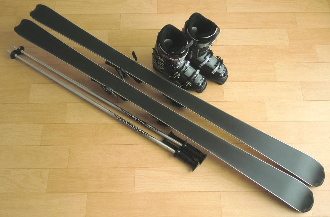 ■■送料無料■サロモン■メンズスキーセット■板166靴27-27.5■メンテ付■