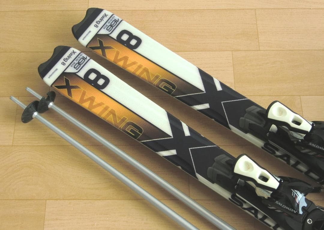 ■■送料無料■サロモン■メンズスキーセット■板166靴27-27.5■メンテ付■