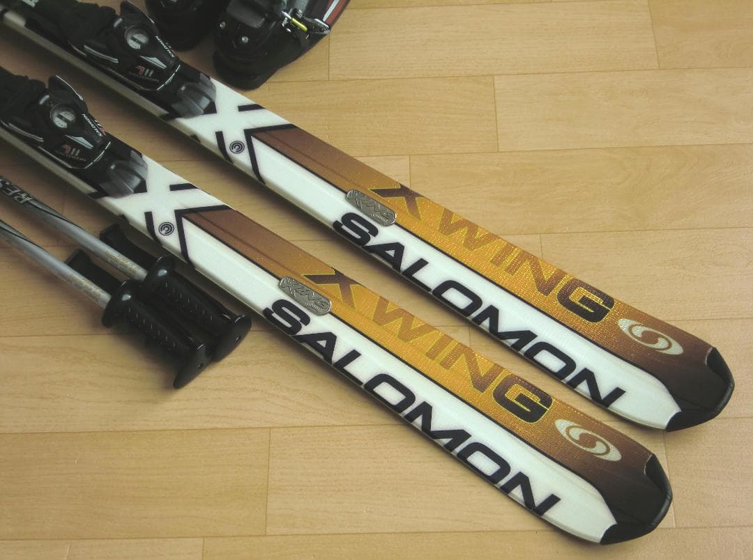 ■■送料無料■サロモン■メンズスキーセット■板166靴27-27.5■メンテ付■