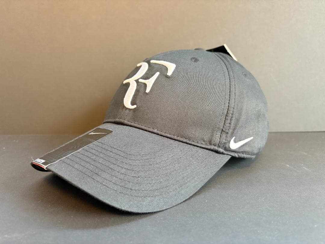 Nike ロジャーフェデラー RFロゴ キャップ ブラック 新品未使用 タグ付き