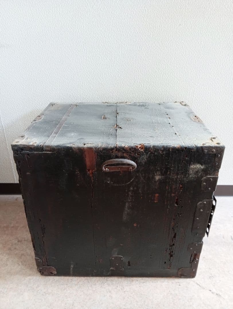 船箪笥 小タンス 和箪笥 小引出 古民家 インテリア 木製 家具 金庫 小物入